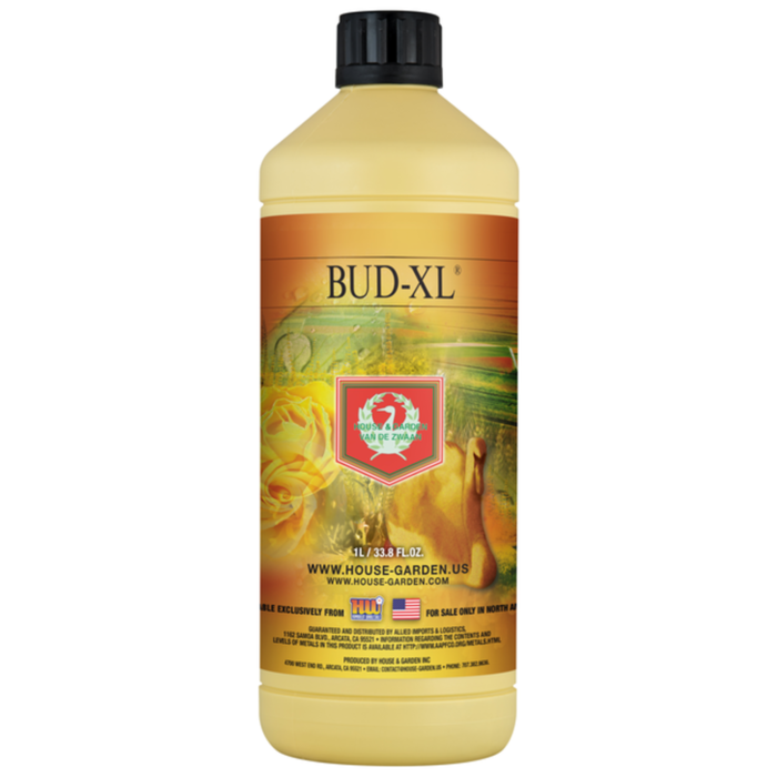 House & Garden House and Garden Bud XL 1 Liter (12/Cs)