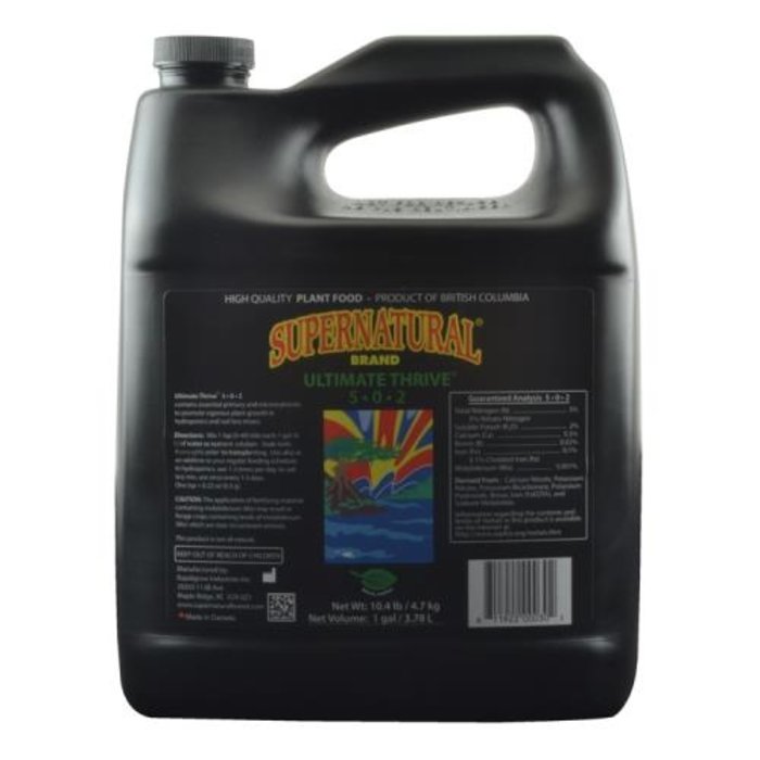 Super Natural Supernatural Ultimate Thrive 4 Liter (4/Cs)