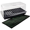 Jump Start Hot House w/ Heat Mat, tray, 72 cell pack, 7" dome