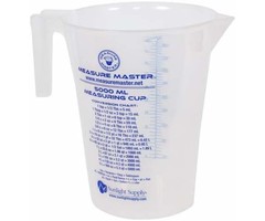 Measure Master Measure Master Graduated Round Container 160 oz / 5000 ml (10/Cs)