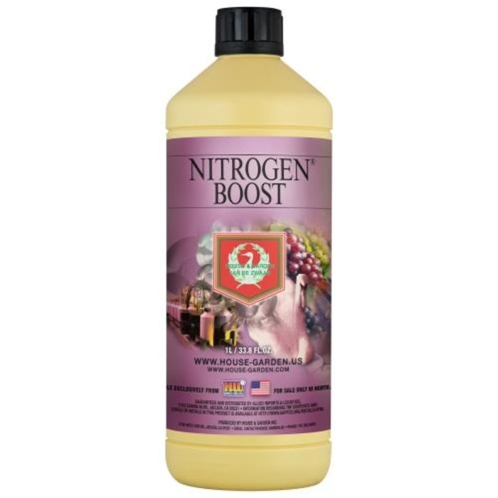 House & Garden House and Garden Nitrogen Boost 1 Liter (12/Cs)
