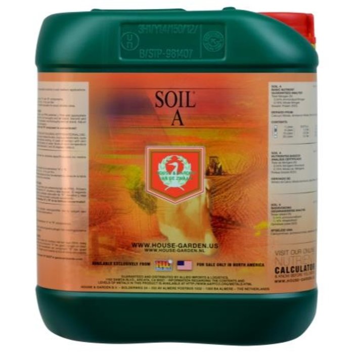 House & Garden House and Garden Soil A 5 Liter (4/Cs)