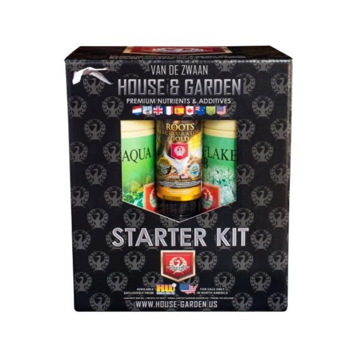 House & Garden House and Garden Aqua Flakes Starter Kit (4/Cs)