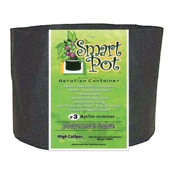 Smart Pot Smart Pot Black 3 Gallon (50/Cs)