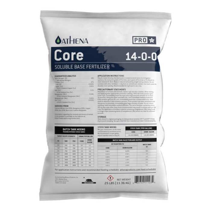 Athena - Pro Core 25lb bags