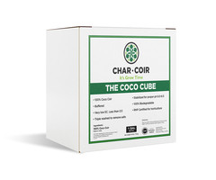 Char Coir - Coco Cube RHP Certified Coco Coir, 2.25 L, case of 32