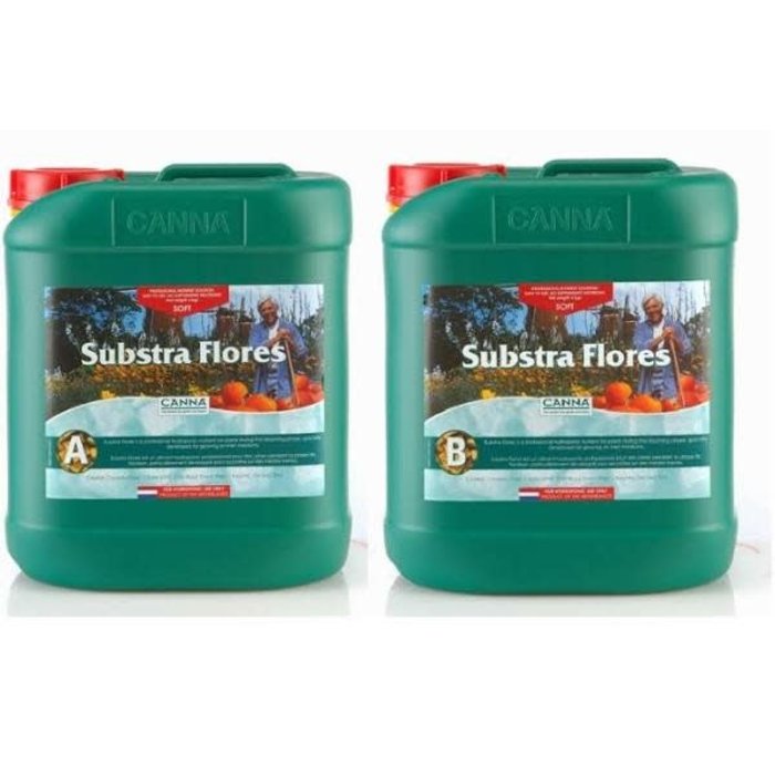 Canna - Substra Flores A/B Soft Water 5 Liter