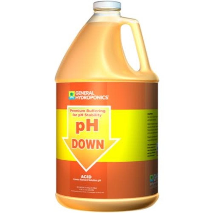 General Hydroponics - pH Down Liquid Gallon