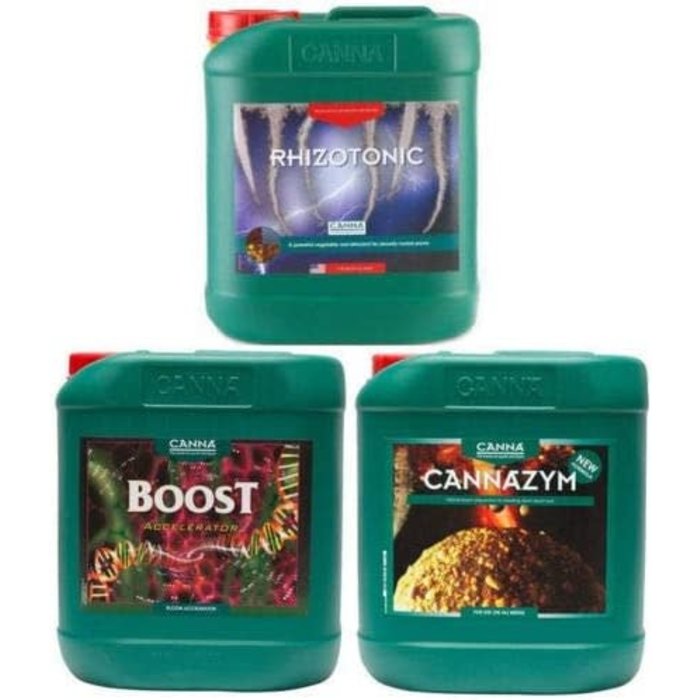 Canna - Additives Bundle Boost, Rhizotonic, Cannazym 5 L
