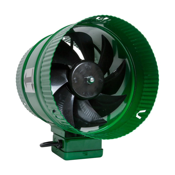 Active Air - 8" Inline Booster Fan, 471 CFM