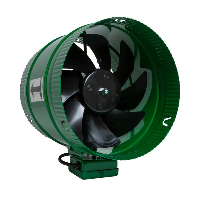 Active Air - 10" Inline Booster Fan, 661 CFM