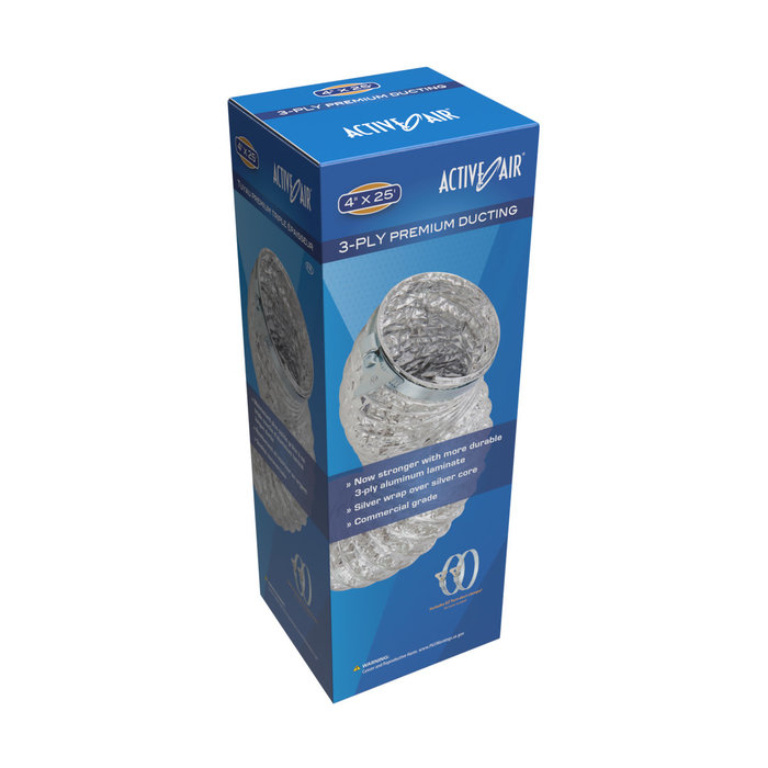 Active Air - Premium Ducting, 4" x 25'