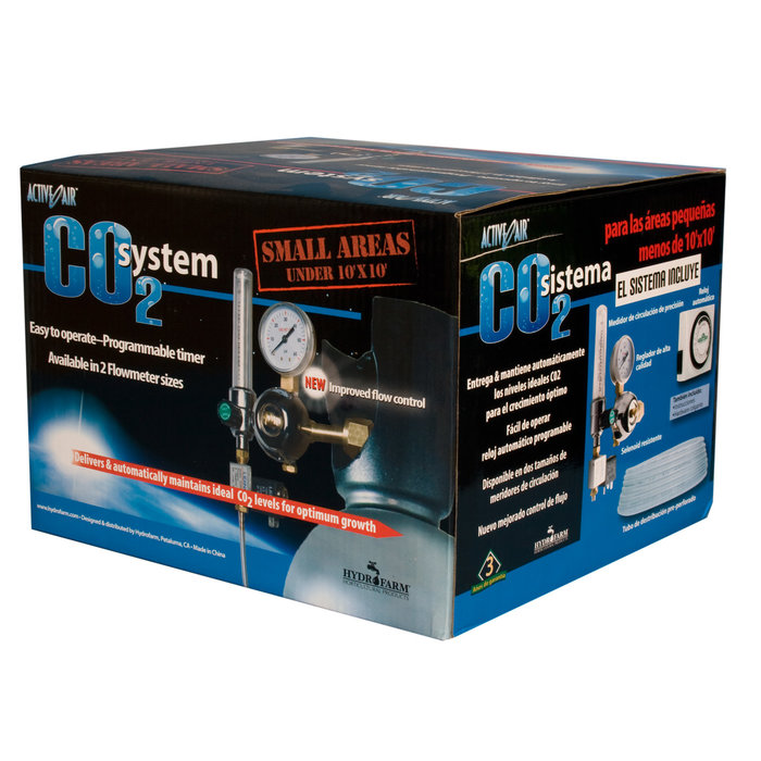 Active Air - CO2 System with Timer, 0.2-2 cu ft per hour