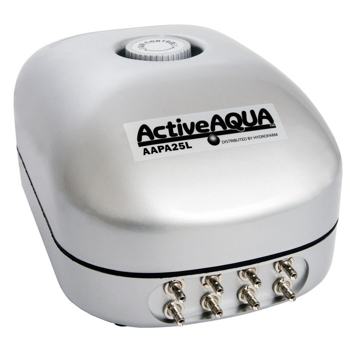 Active Aqua - Air Pump, 8 Outlets, 12W, 25 L/min