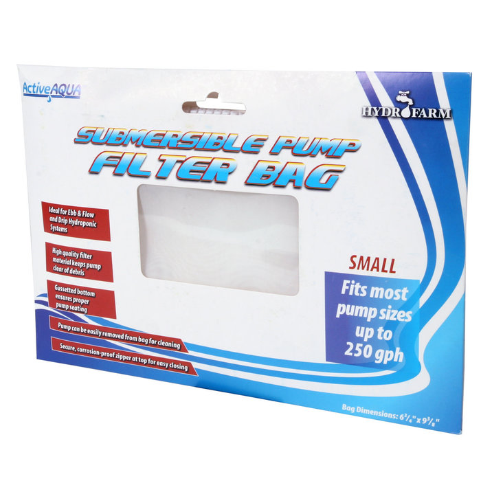 Active Aqua - Submersible Pump Filter Bag, 6.75" x 9.375"