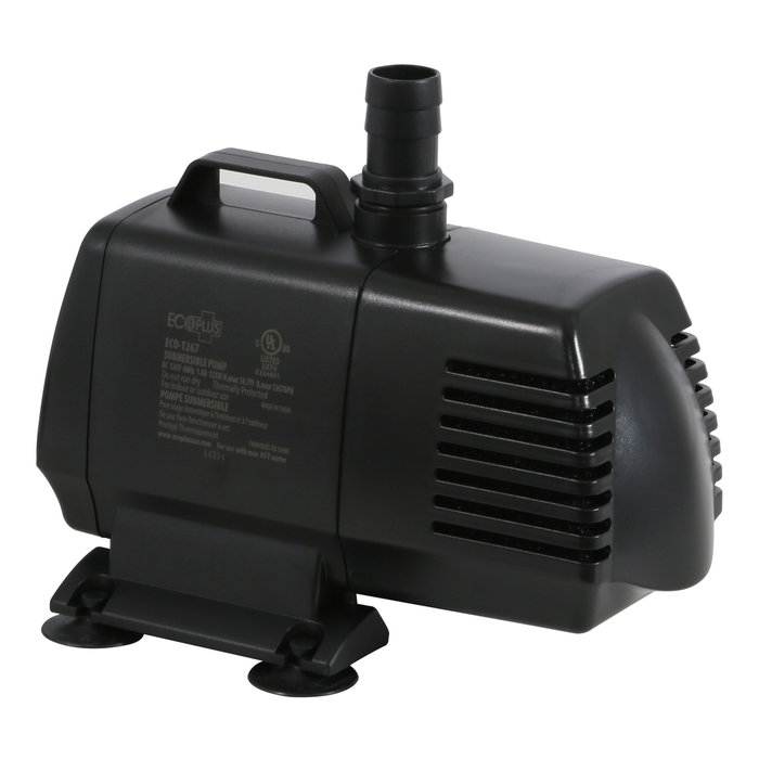 EcoPlus - Eco 1267 Fixed Flow Submersible/Inline Pump 1347 GPH