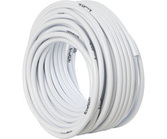 Active Aqua - 1/4" OD White & Black Tubing, 100