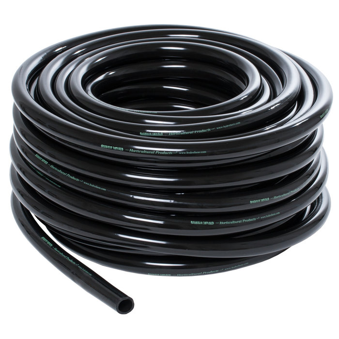 Hydrofarm - 3/4" ID Black Tubing 100'