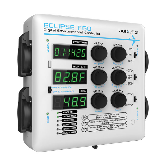 Hydrofarm - ECLIPSE F60 Digital Environmental Controller