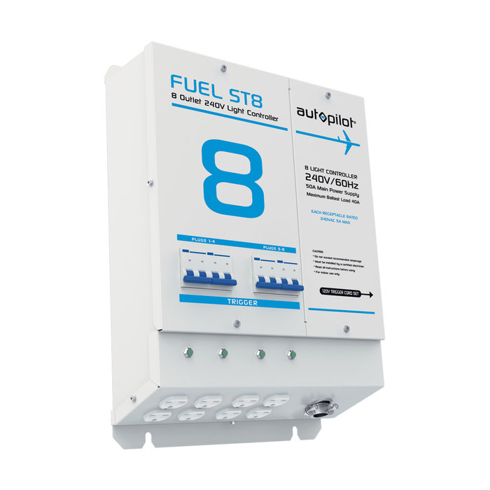 Autopilot - FUEL ST8 Light Controller, 8 Outlet, 240V, with Single Trigger