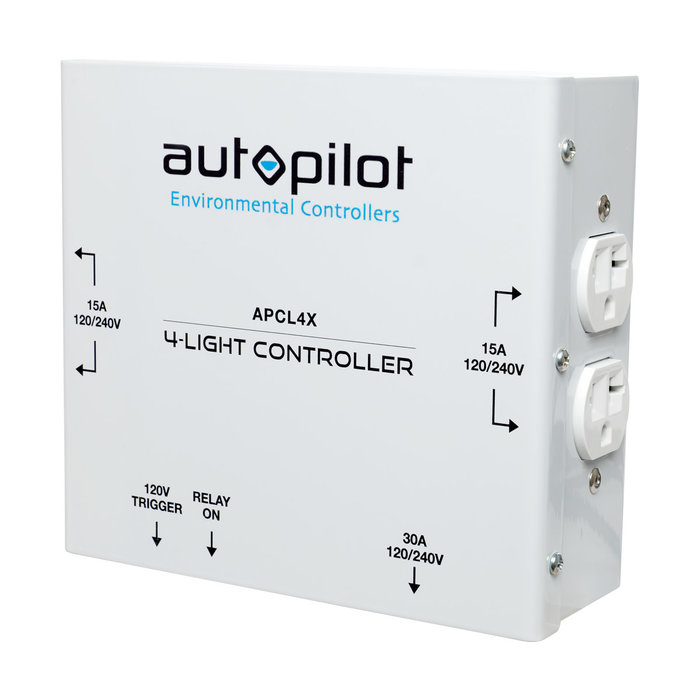 Autopilot - 4-Light High Power HID Controller, 4000W (120/240V) 30A X-Plug