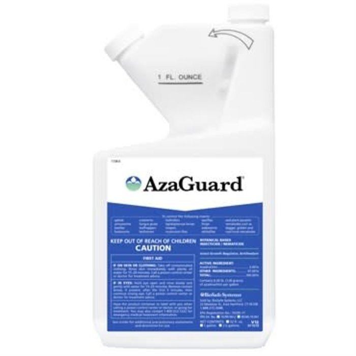 BioSafe - AzaGuard, Insecticide & Nematicide - 1qt - OMRI Listed
