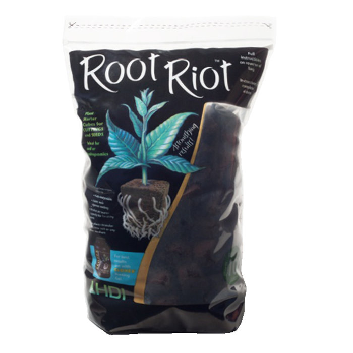 Hydrodynamics Intl Inc - Root Riot Replacement Cubes - 100 Cubes