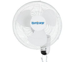 Hurricane - Classic Oscillating Wall Mount Fan 16 in