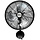- Pro High Velocity Oscillating Metal Wall Mount Fan 16 in