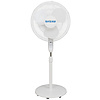 Hurricane - Supreme Oscillating Stand Fan w/ Remote - 16 in - White