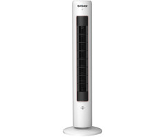 Hurricane - 40 Inches White Tower Fan