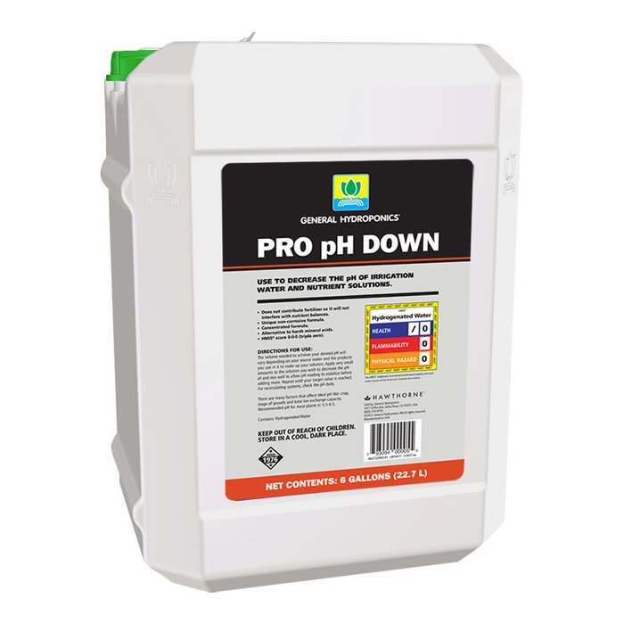 General Hydroponics - PRO pH Down 6 gal