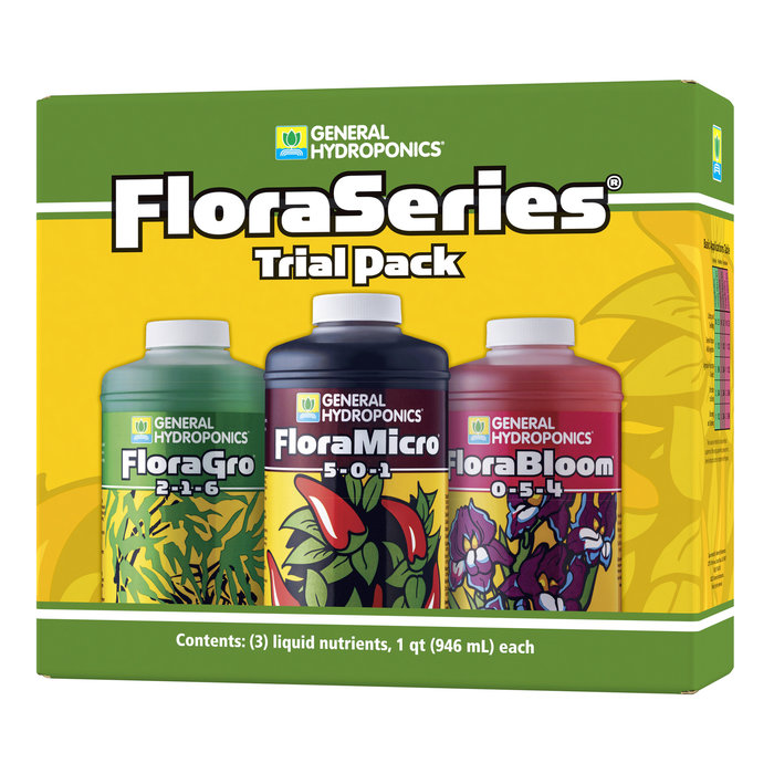 General Hydroponics - FloraSeries Quart Trial Pack