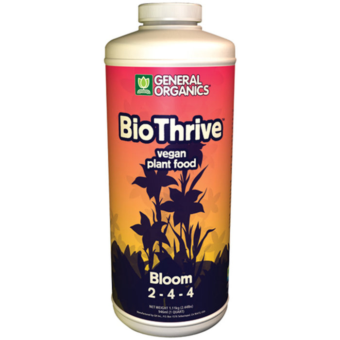 General Hydroponics - General Organics BioThrive Bloom Quart