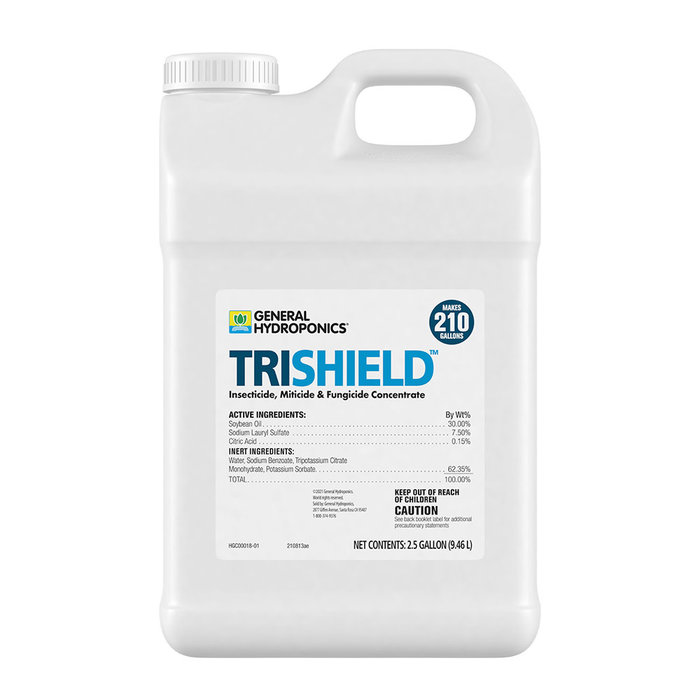 General Hydroponics - TriShield Insecticide/ Miticide/ Fungicide 2.5 Gallon