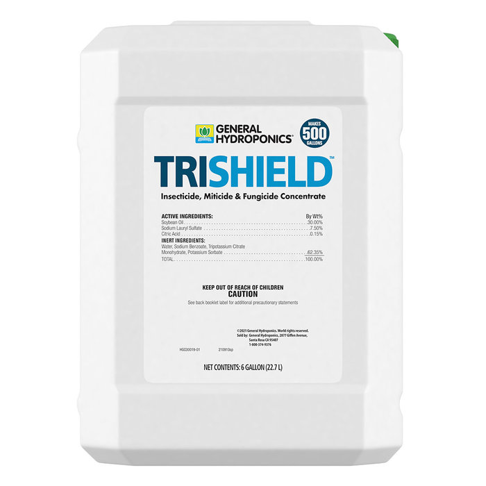General Hydroponics - TriShield Isecticide / Miticide / Fungicide 6 Gallon