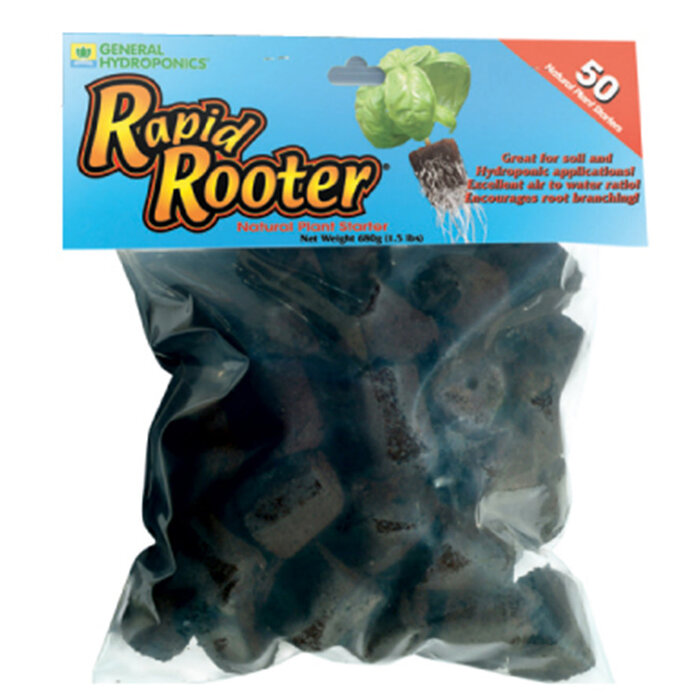 General Hydroponics - Rapid Rooter 50/Pack Replacement Plugs