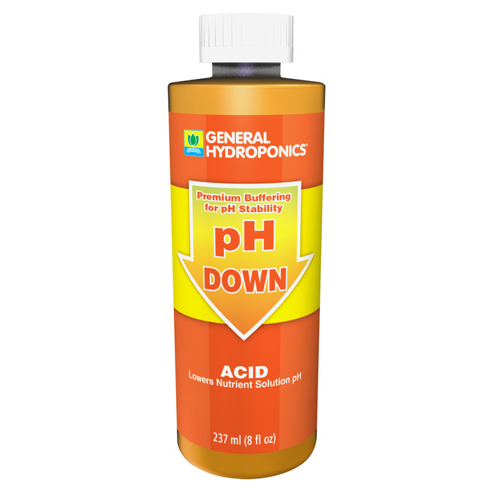 General Hydroponics - pH Down 8 oz