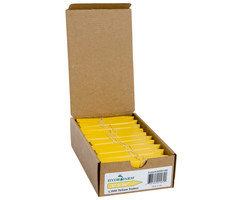 Hydrofarm - Plant Stake Labels, Yellow, 4" x 5/8", case of 1000