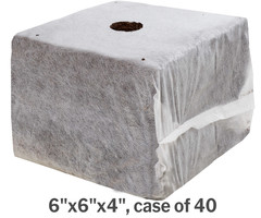 Grow!t - Commercial Coco, RapidRIZE Block 6"x6"x4", case of 40