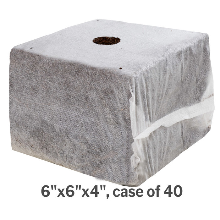 Grow!t - Commercial Coco, RapidRIZE Block 6"x6"x4", case of 40