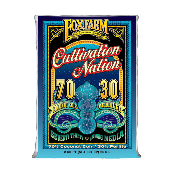 FoxFarm - Cultivation Nation 70/30 Coconut Coir & Perlite, 2 cu ft