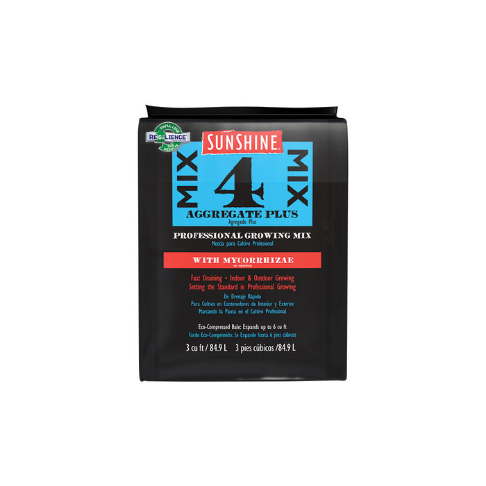 Sungro/Sunshine Advanced - Sunshine #4 with Mycorrhizae, 3 cu ft