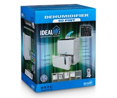 Ideal Air - Dehumidifier 120 Pint w/ Internal Condensate Pump