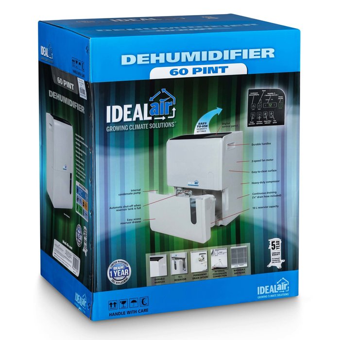 Ideal Air - Dehumidifier 22 Pint
