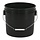 - Black Plastic Bucket 3.5 Gallon