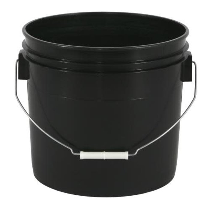 Gro Pro - Black Plastic Bucket 3.5 Gallon