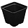 - Black Plastic Pot 3.5 in x 3.5 in x 3 in