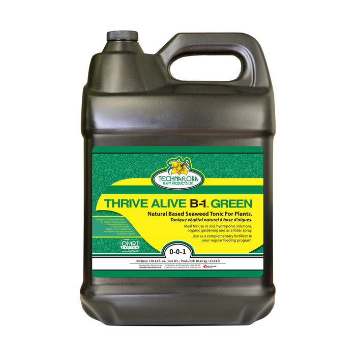 TechnaFlora - Thrive Alive B1 Green, 10 L