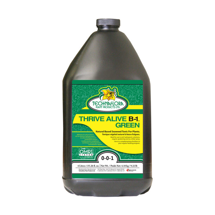 TechnaFlora - Thrive Alive B1 Green, 4 L
